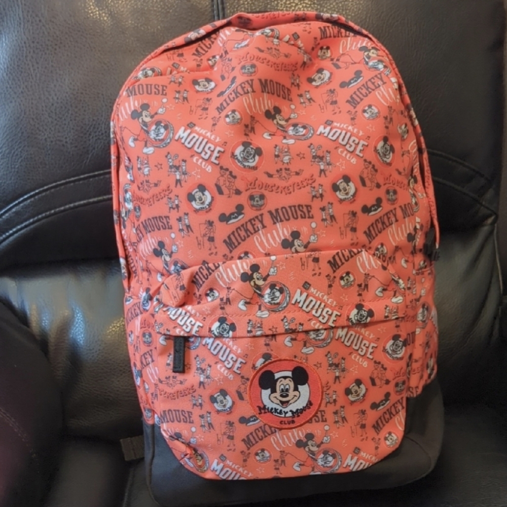 Disney Parks  Mickey Mouse Club Backpack Brand New